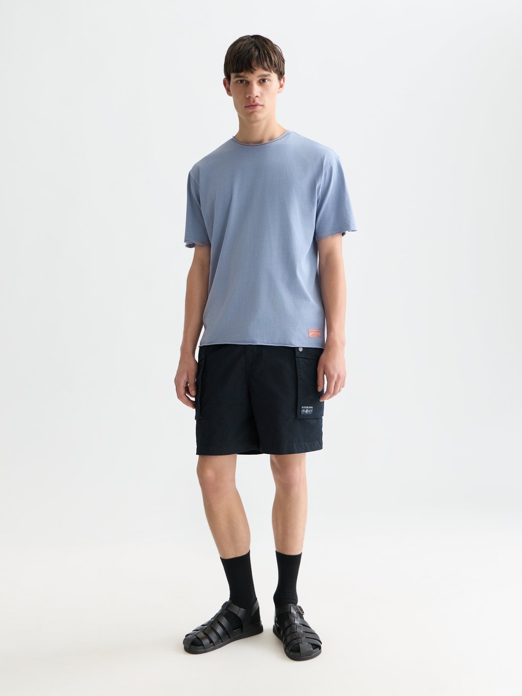 Seasonal Essentials Raw Edge Relaxed T-shirt