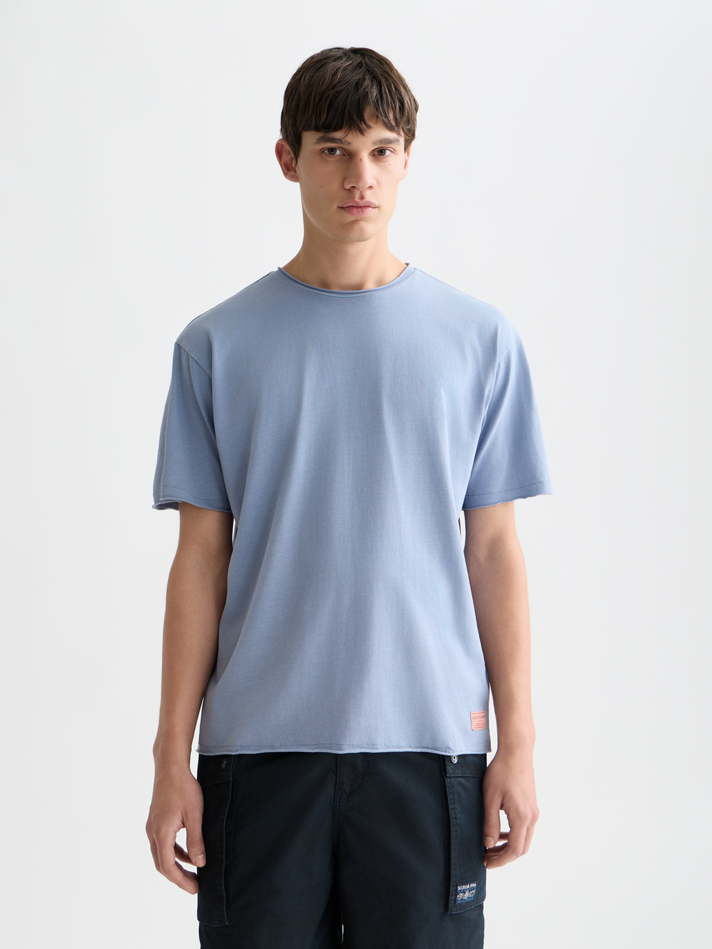 Seasonal Essentials Raw Edged Relaxed T-shirt