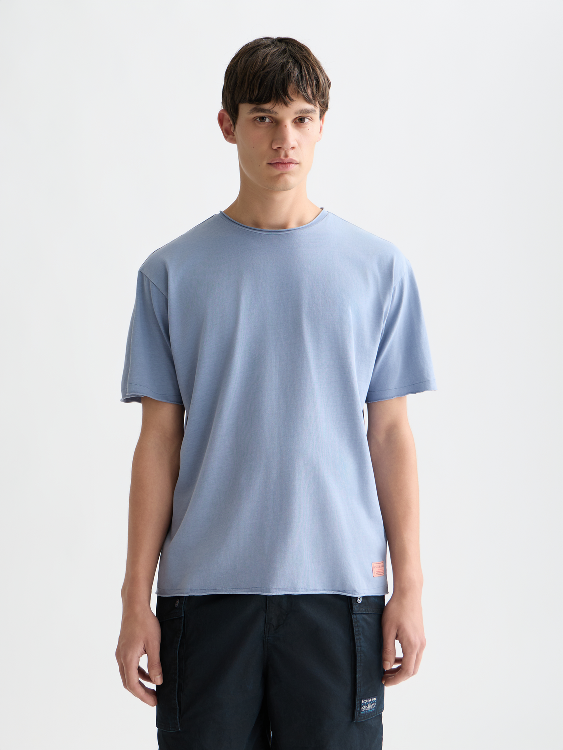 Seasonal Essentials Raw Edge Relaxed T-shirt