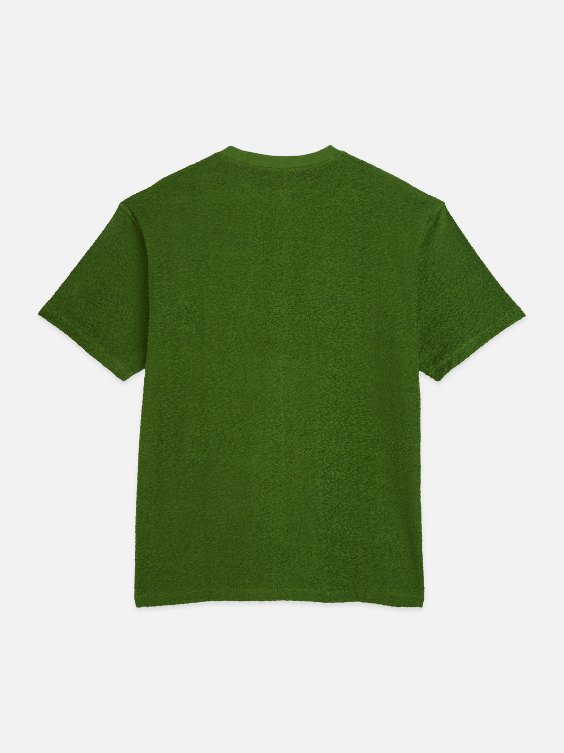 Jacquard towelling relaxed T-shirt