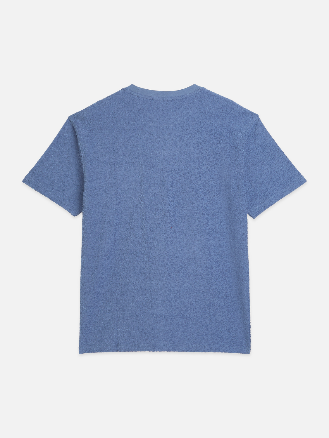 Jacquard towelling relaxed T-shirt