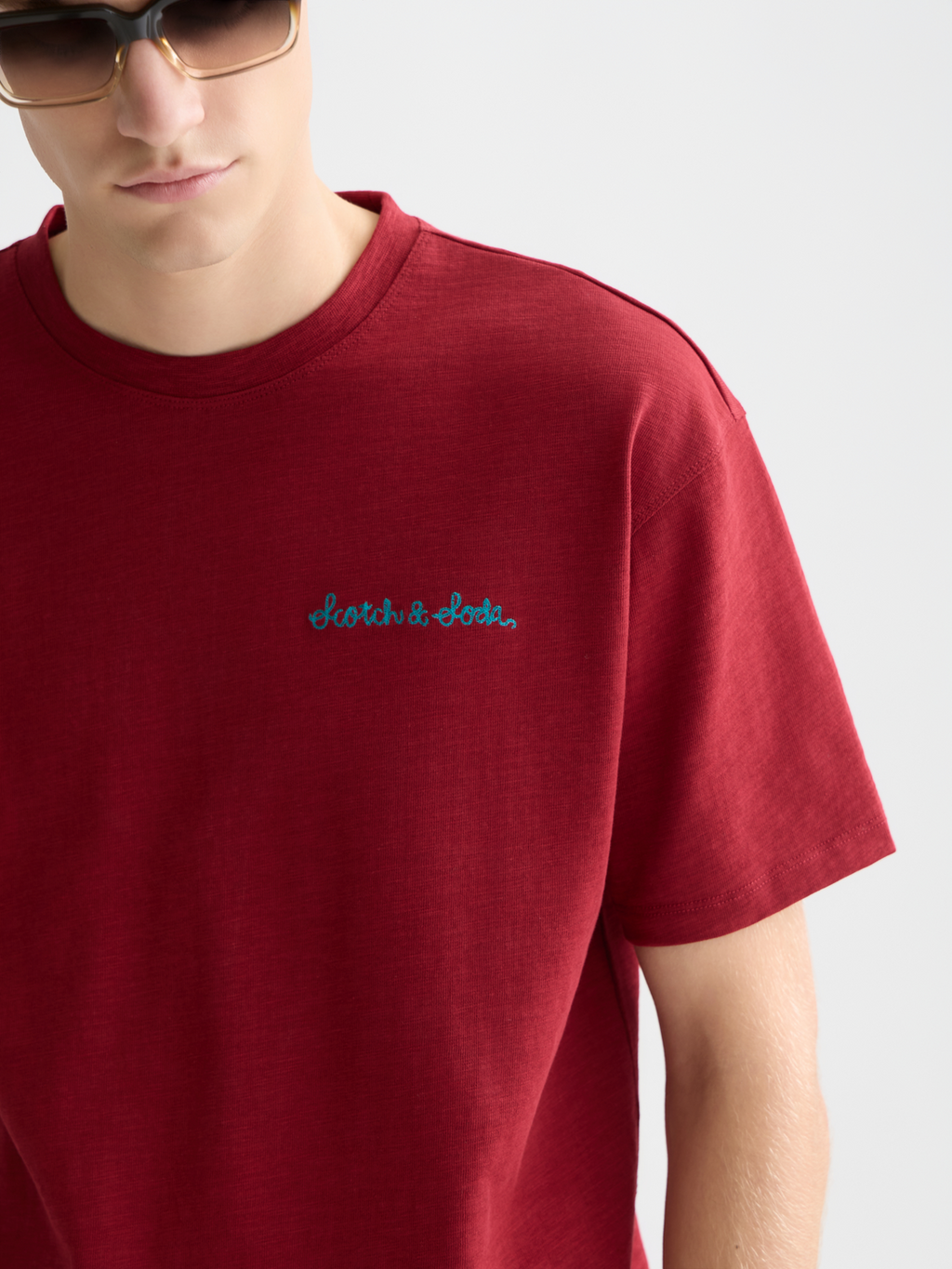 Pocket artwork relaxed T-shirt