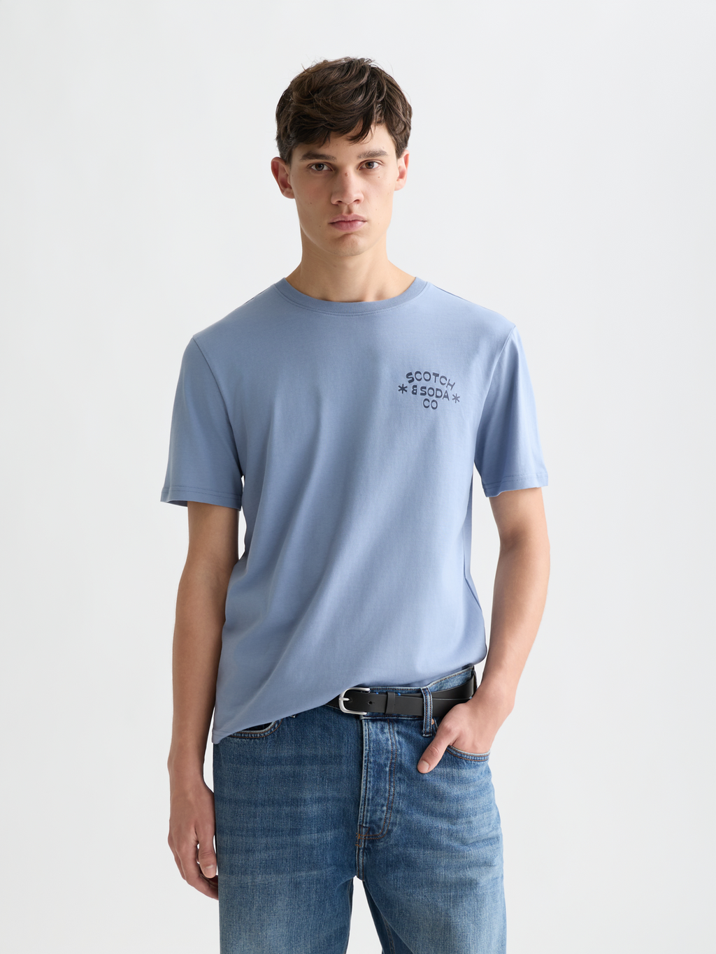 Left chest artwork regular fit Tshirt