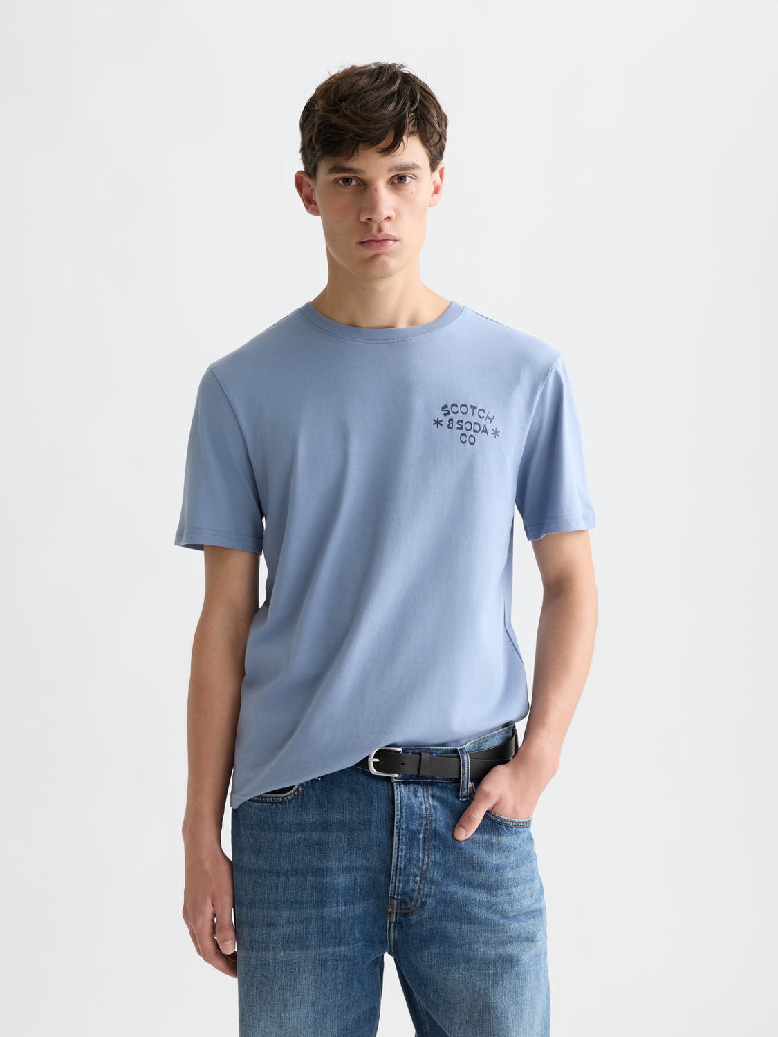 Left chest artwork regular fit Tshirt