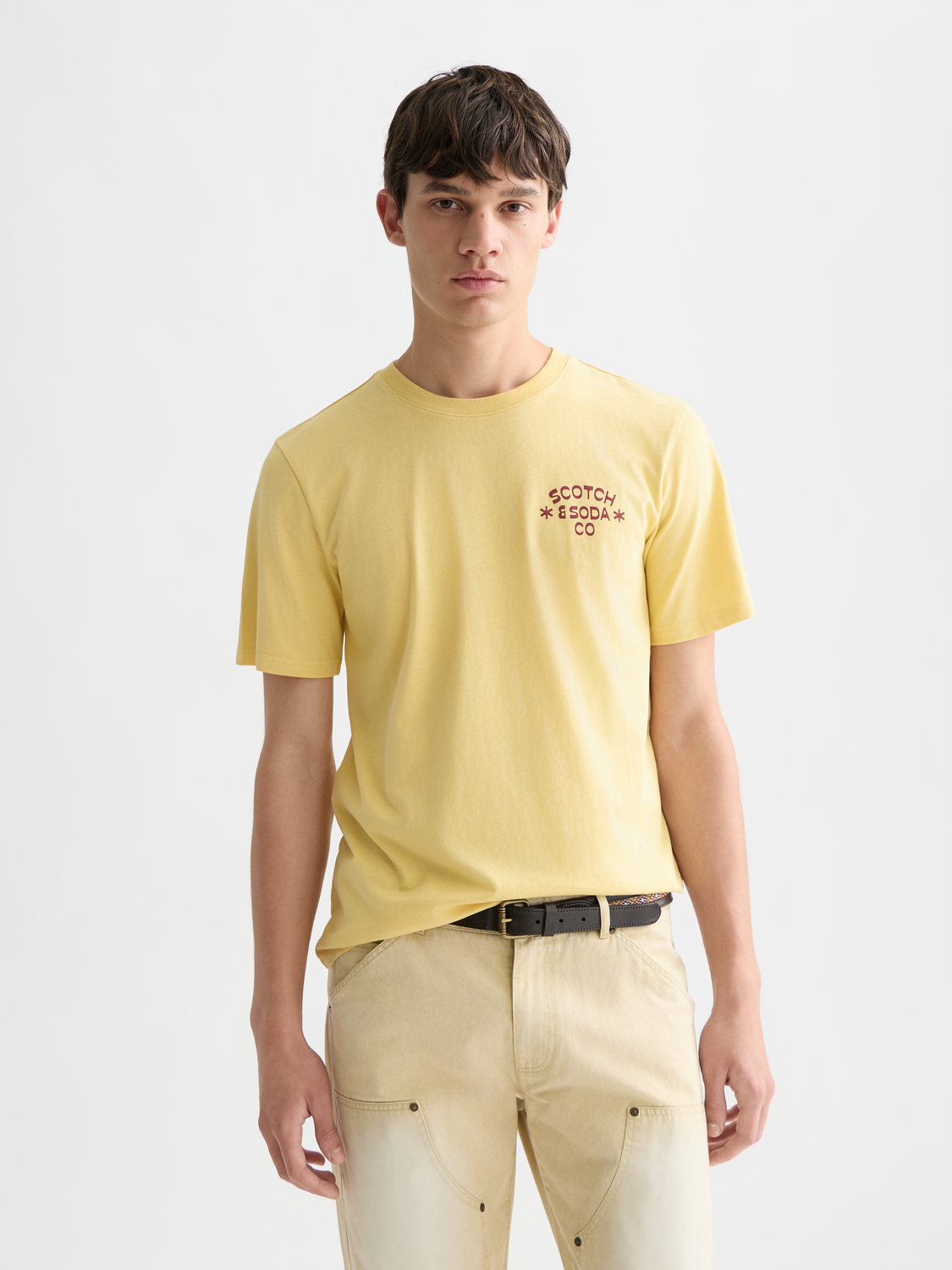 Left chest artwork regular fit Tshirt