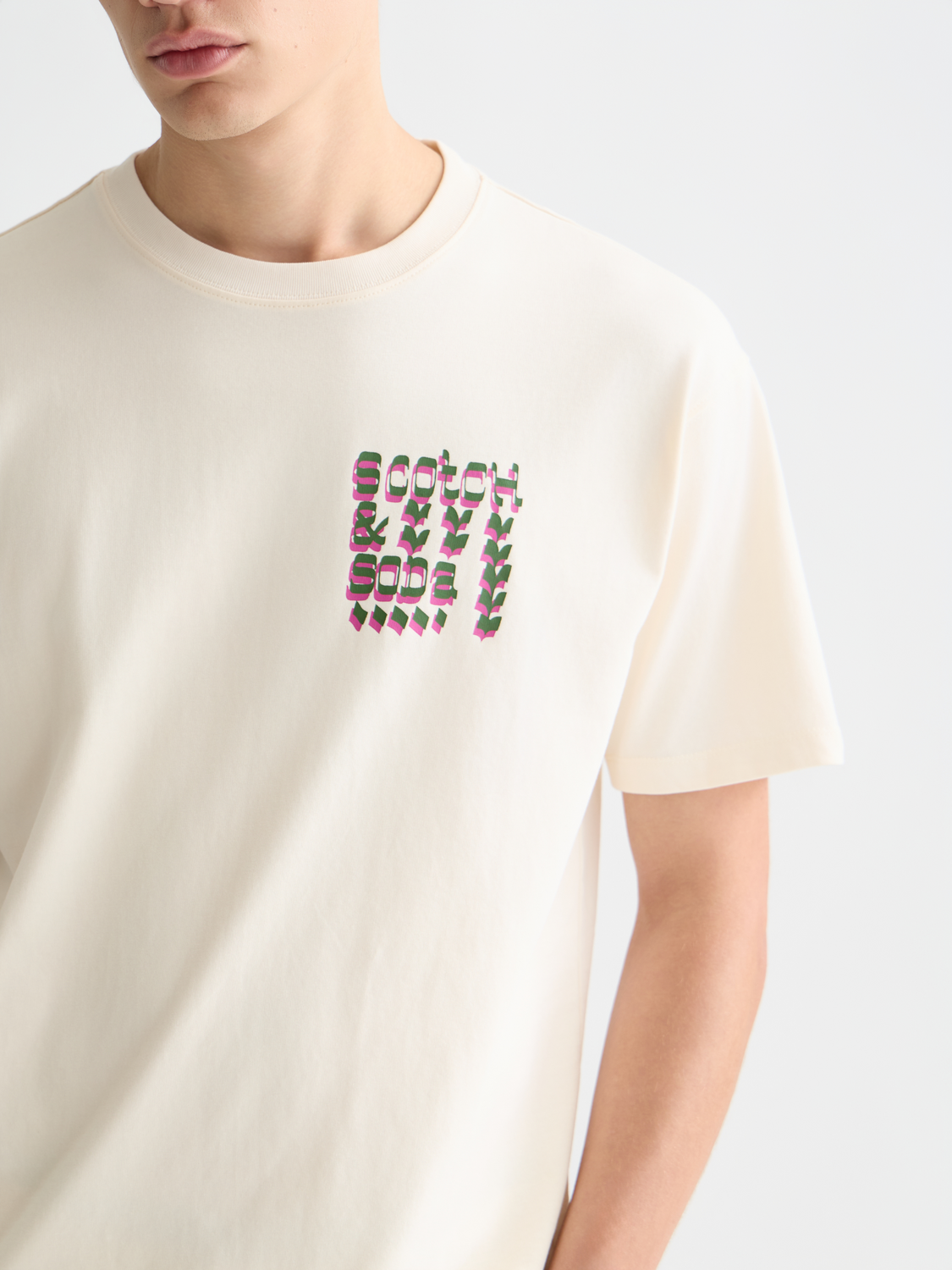 Artwork relaxed T-shirt