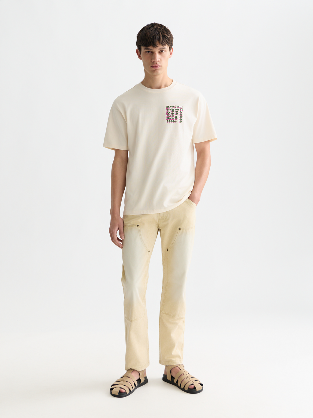 Artwork relaxed T-shirt