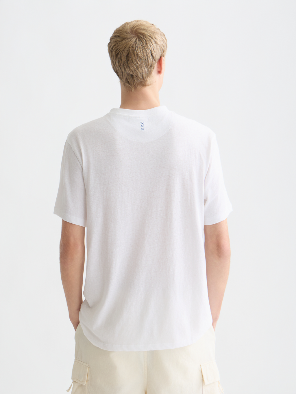 3 crosses cottonlinen regularfit Tshirt