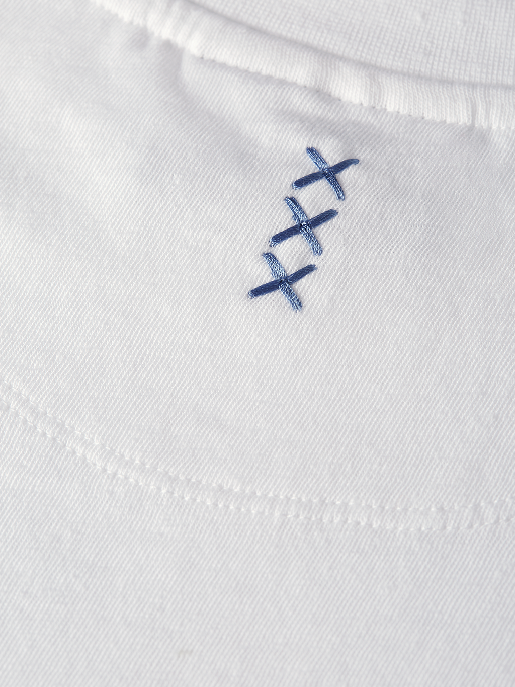 3 crosses cottonlinen regularfit Tshirt