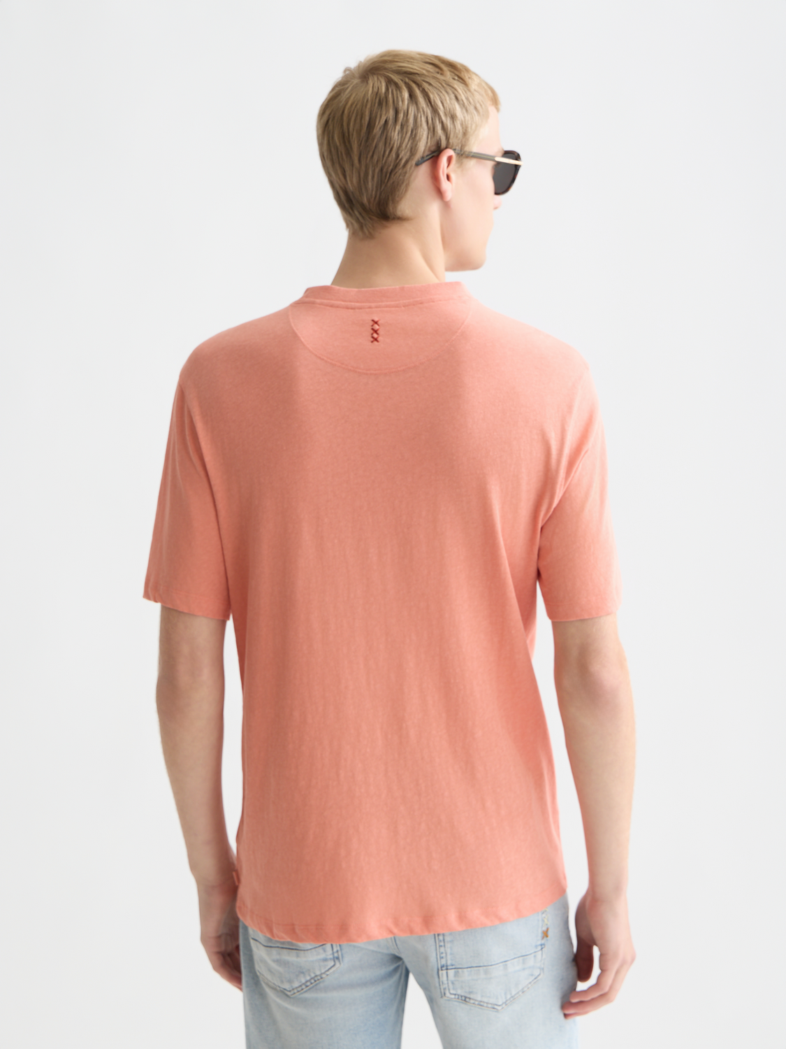 3 crosses cottonlinen regularfit Tshirt