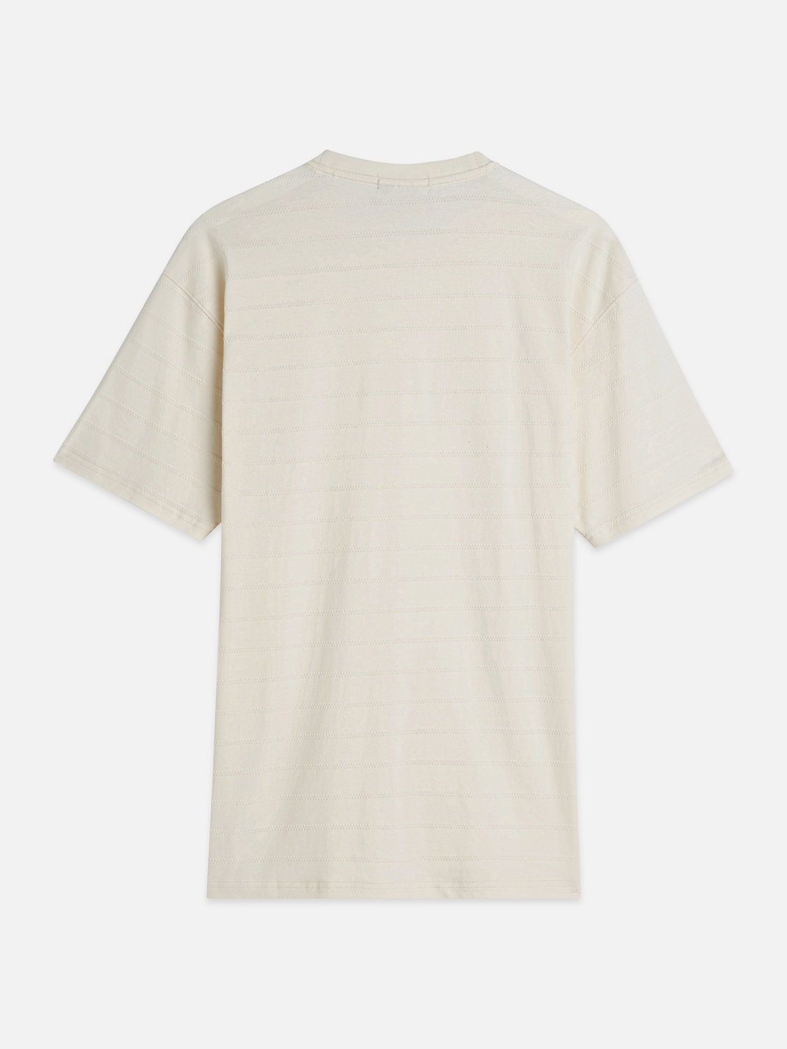 Structured jacquard relaxed-fit T-shirt