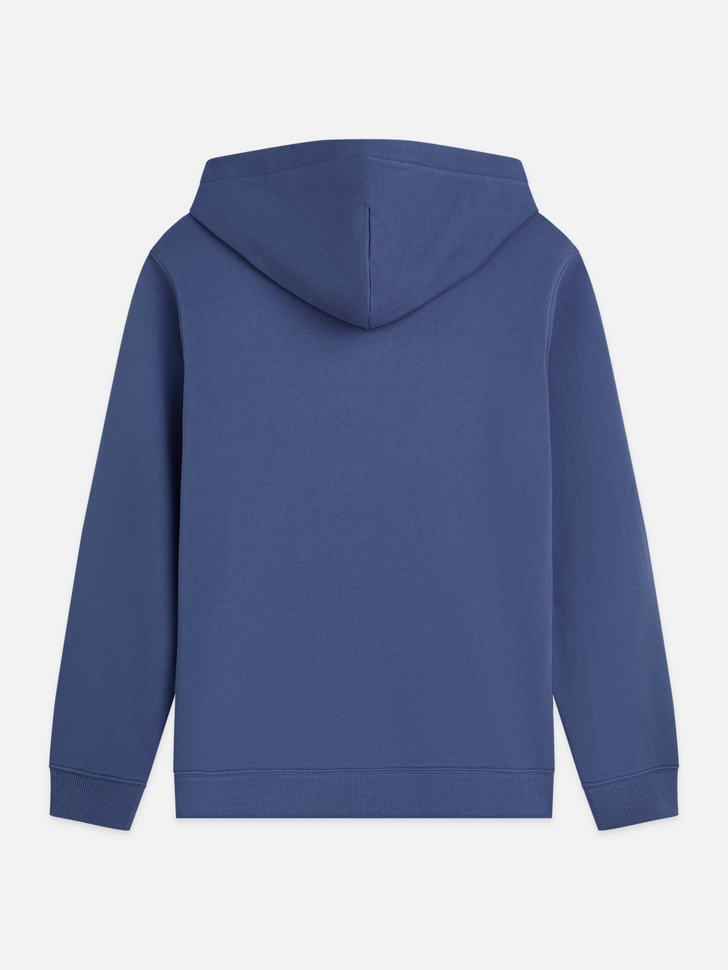 Logo badge regularfit zipthrough hoodie