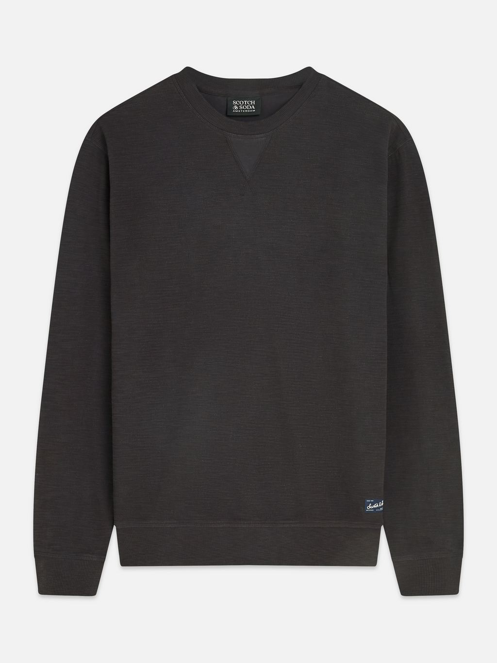 Garment-dyed sweatshirt