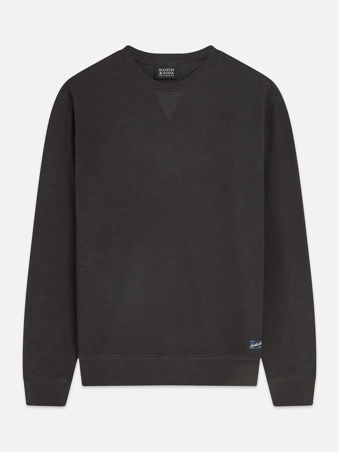 Garment-dyed sweatshirt