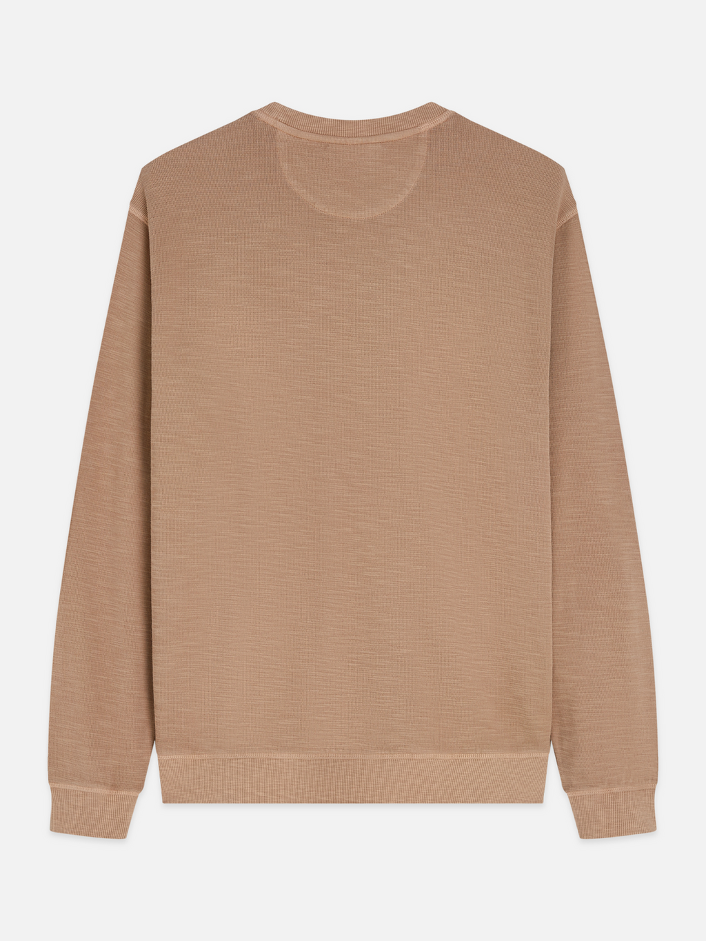 Garment-dyed sweatshirt