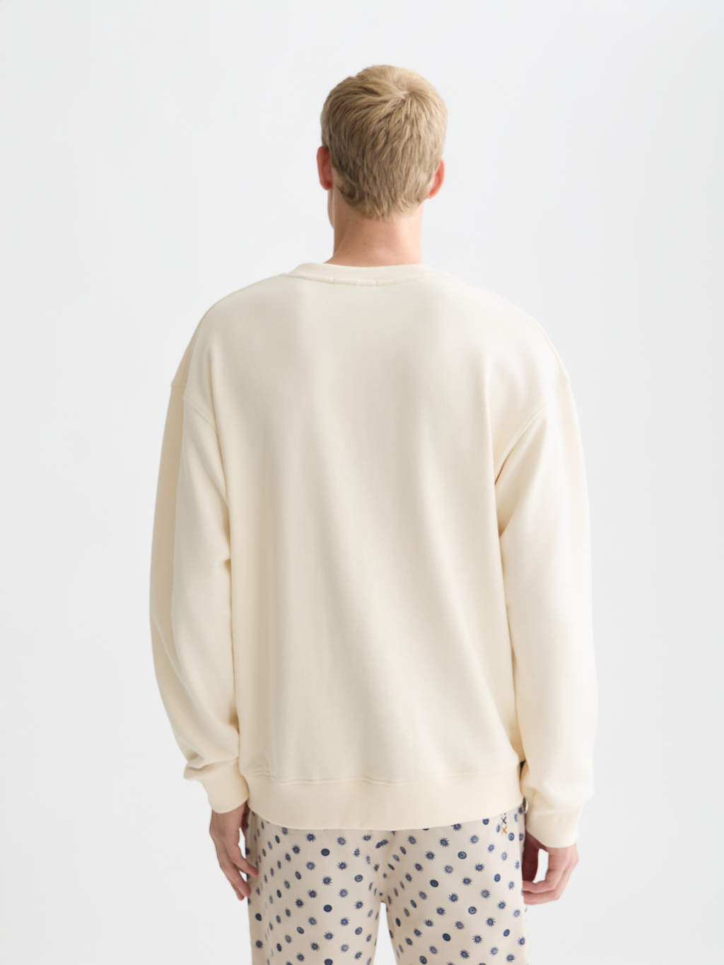 Embroidered relaxed sweatshirt