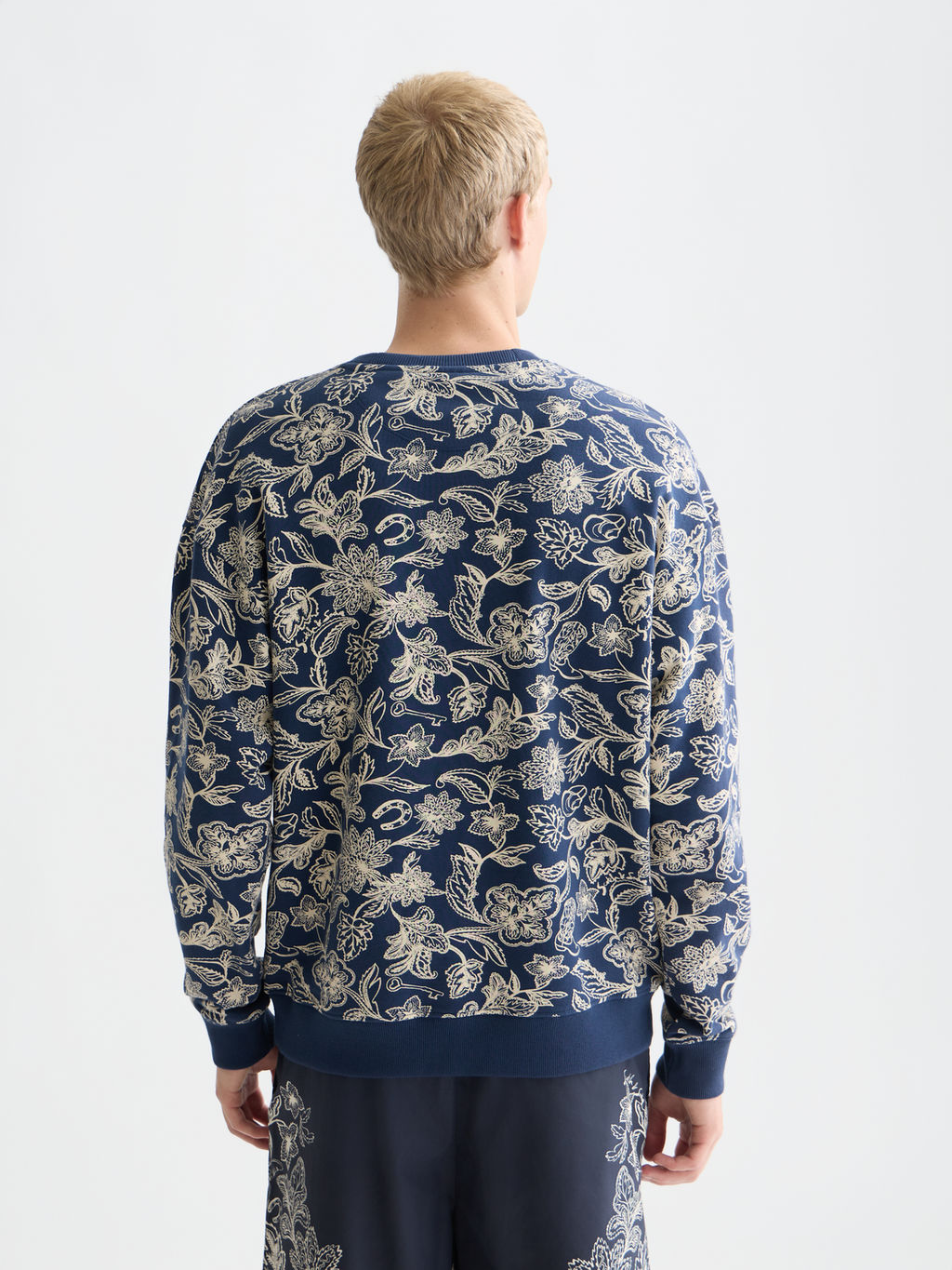 Printed relaxed sweatshirt