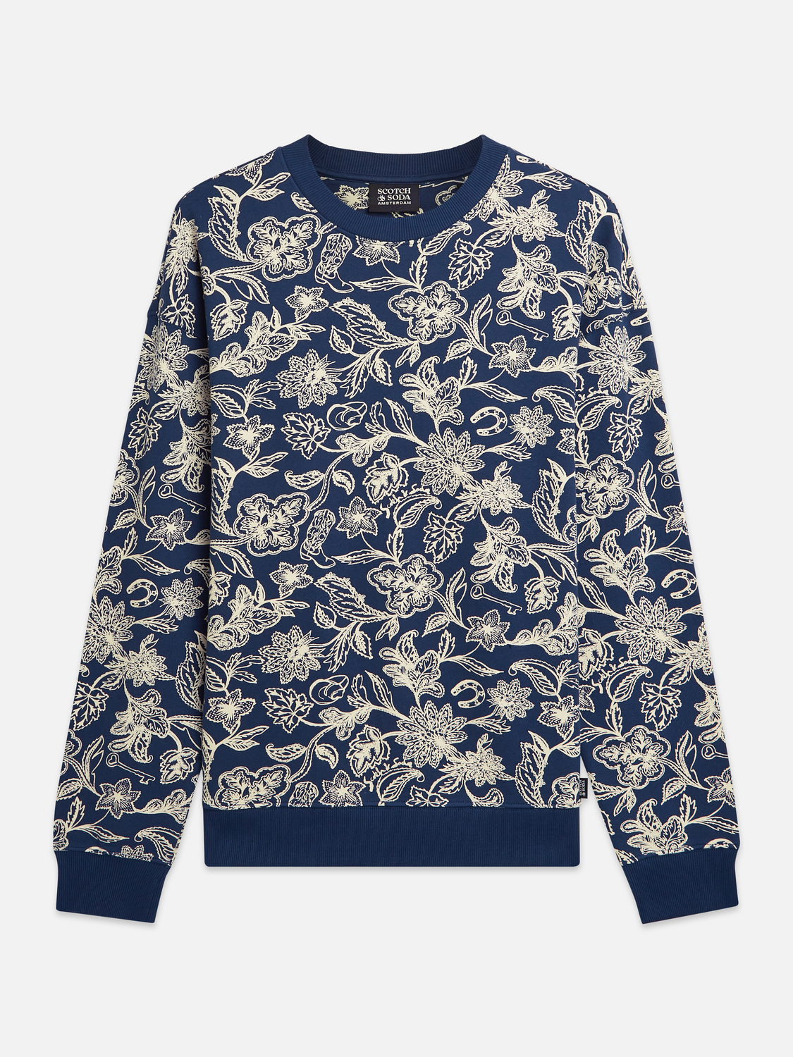 Printed relaxed sweatshirt