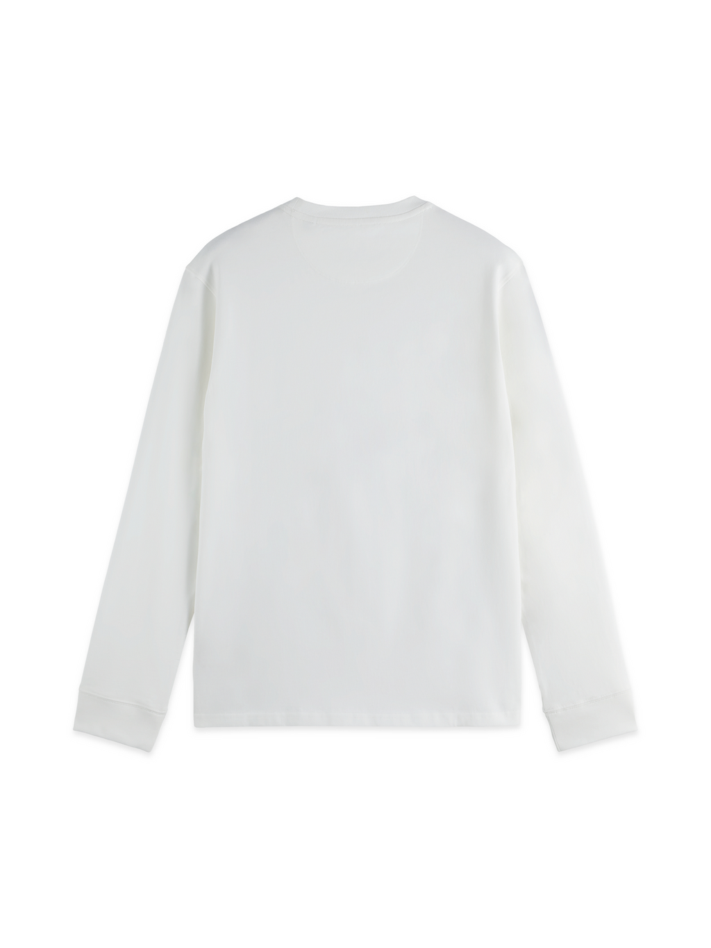 logo regular long sleeve top