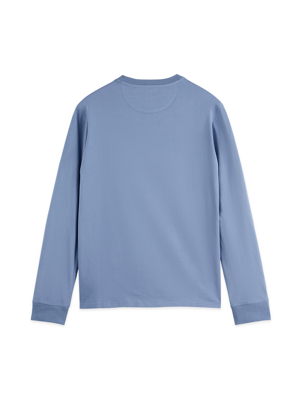 logo regular long sleeve top