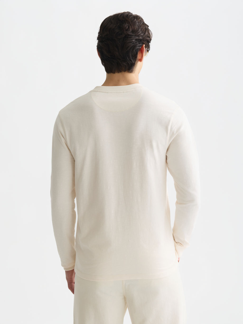 Henley long sleeve top