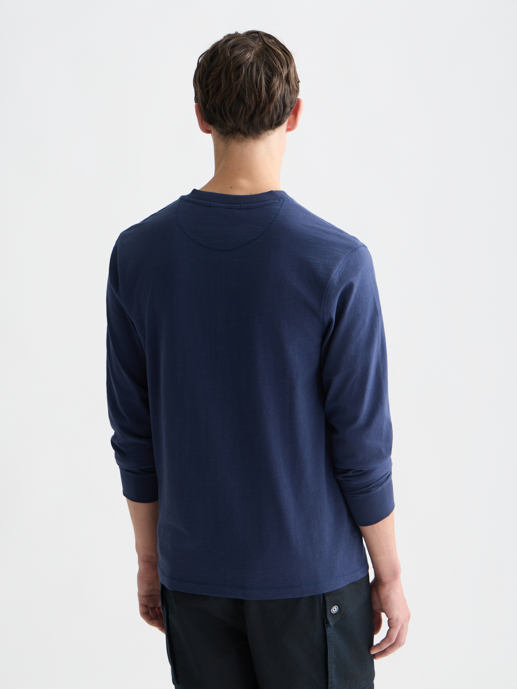 Henley long sleeve top