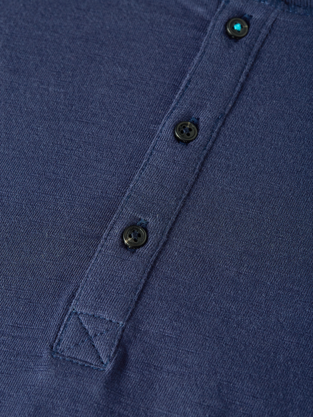 Henley long sleeve top