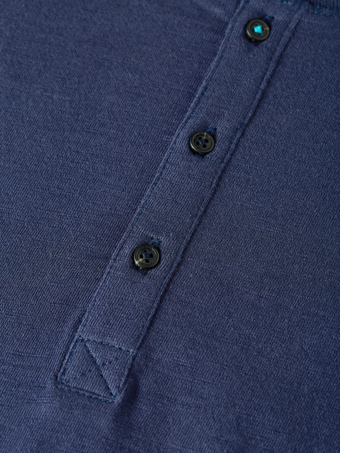 Henley long sleeve top