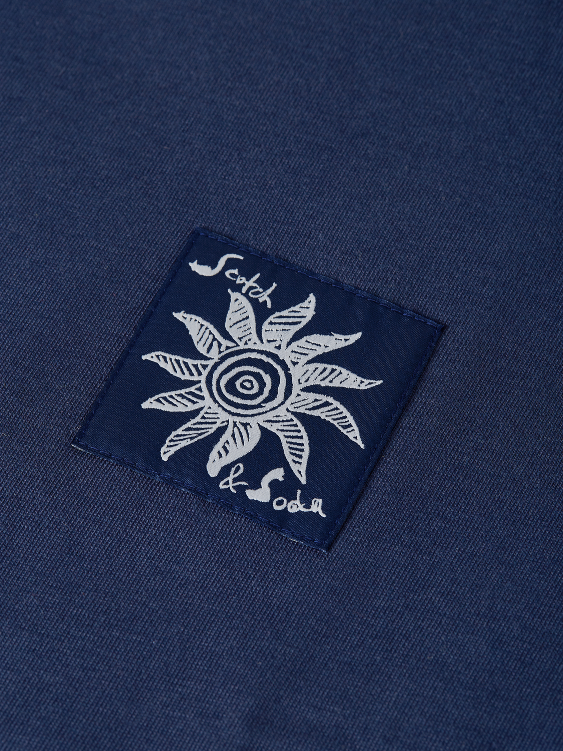 Artwork relaxed long sleeve top