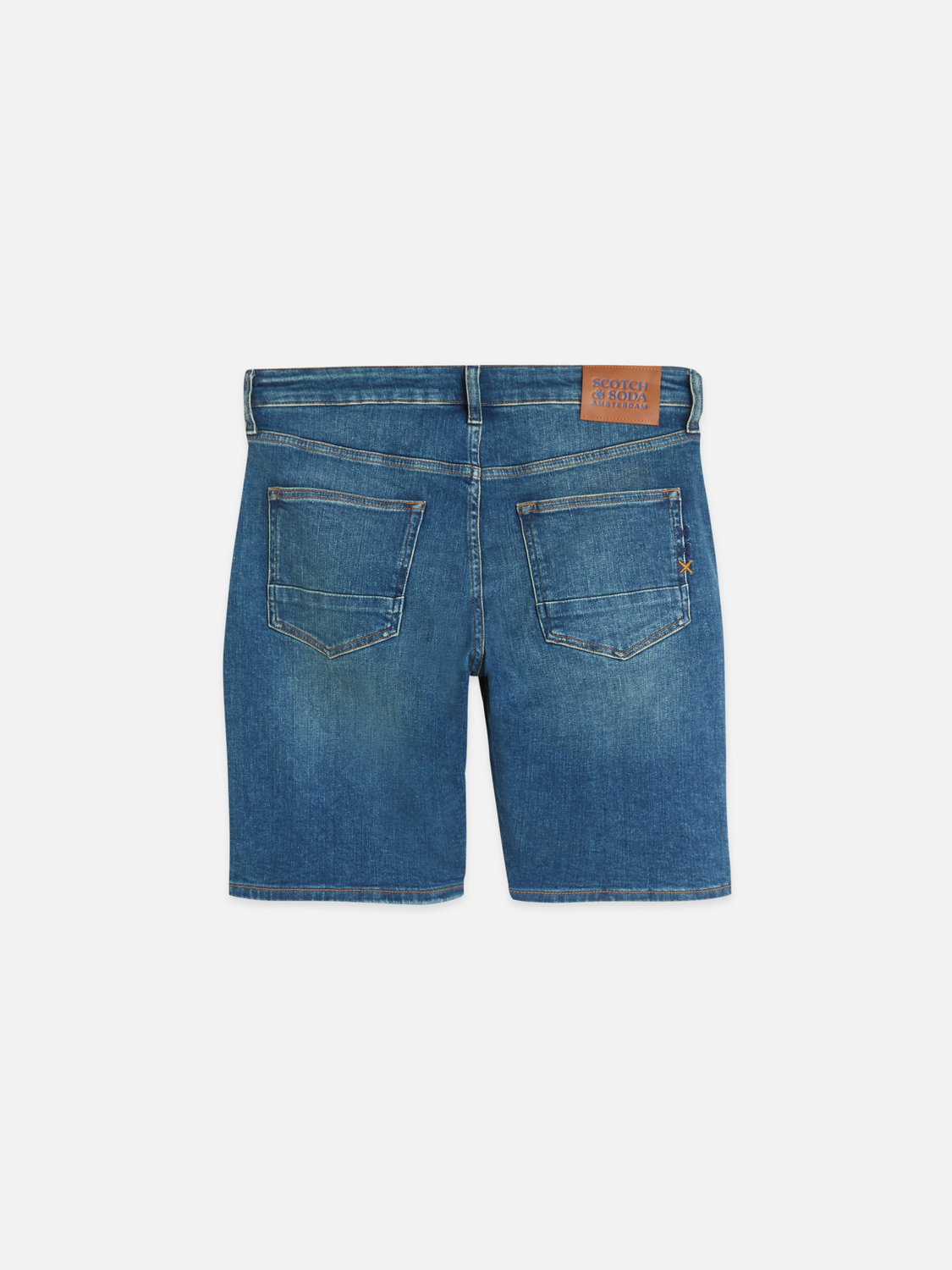 Ralston slim denim shorts
