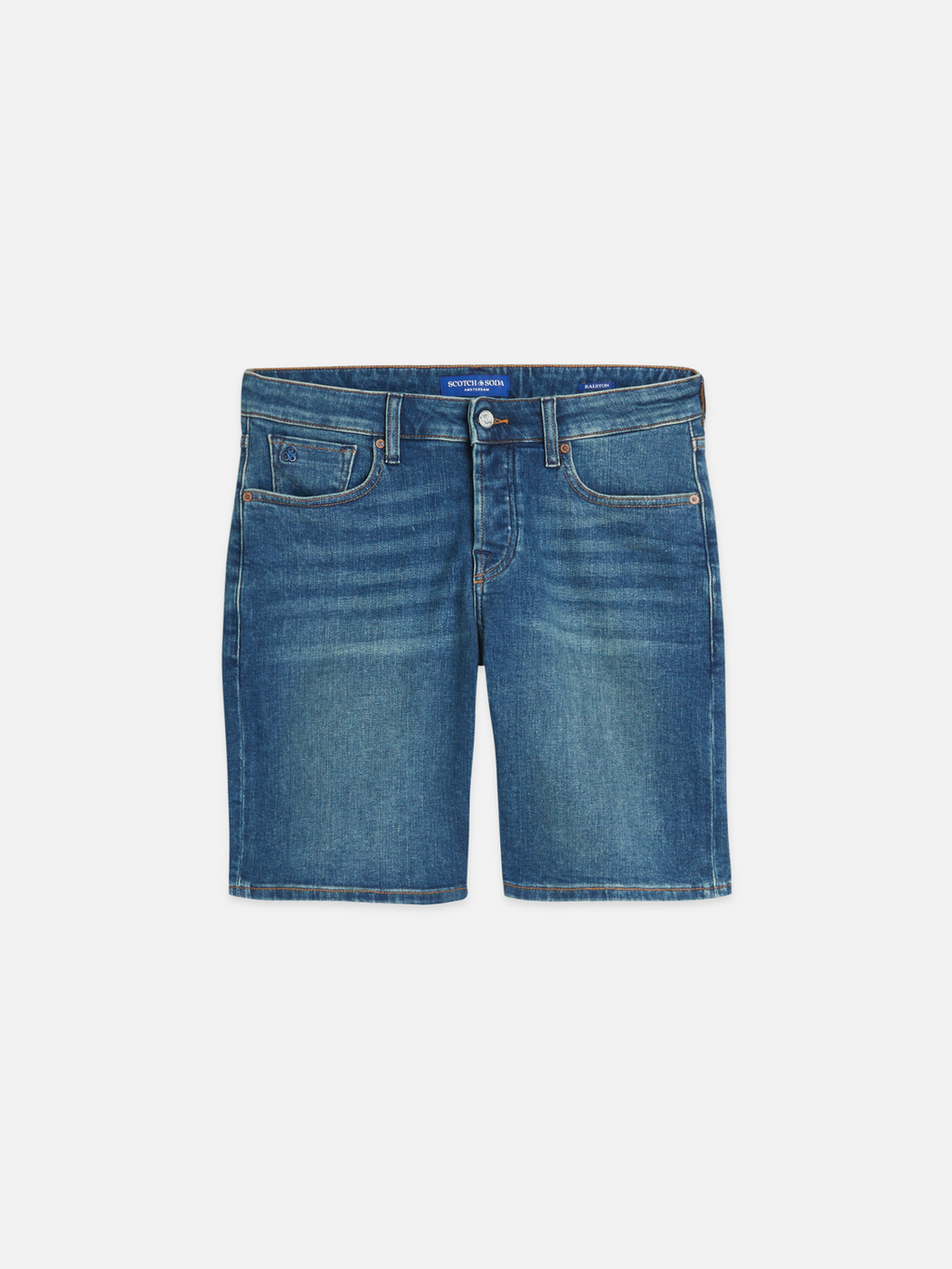 Ralston slim denim shorts