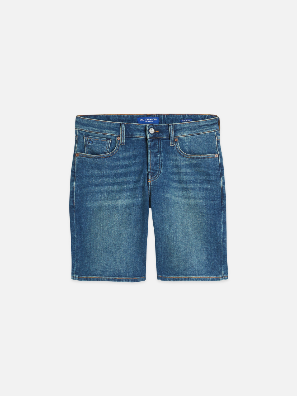 Ralston slim denim shorts
