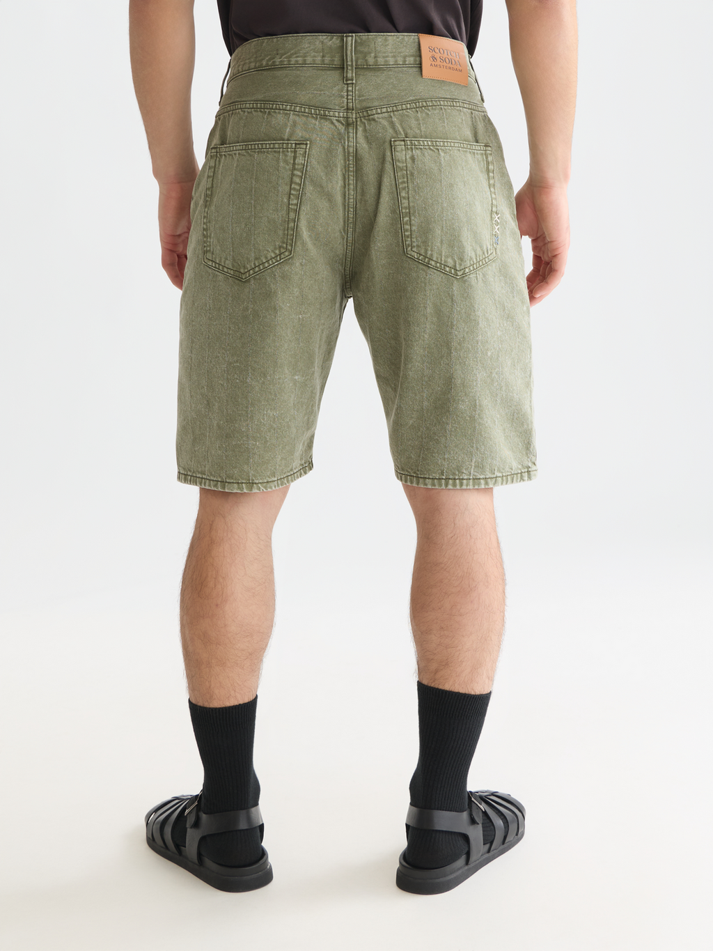 The Pitch loose denim shorts