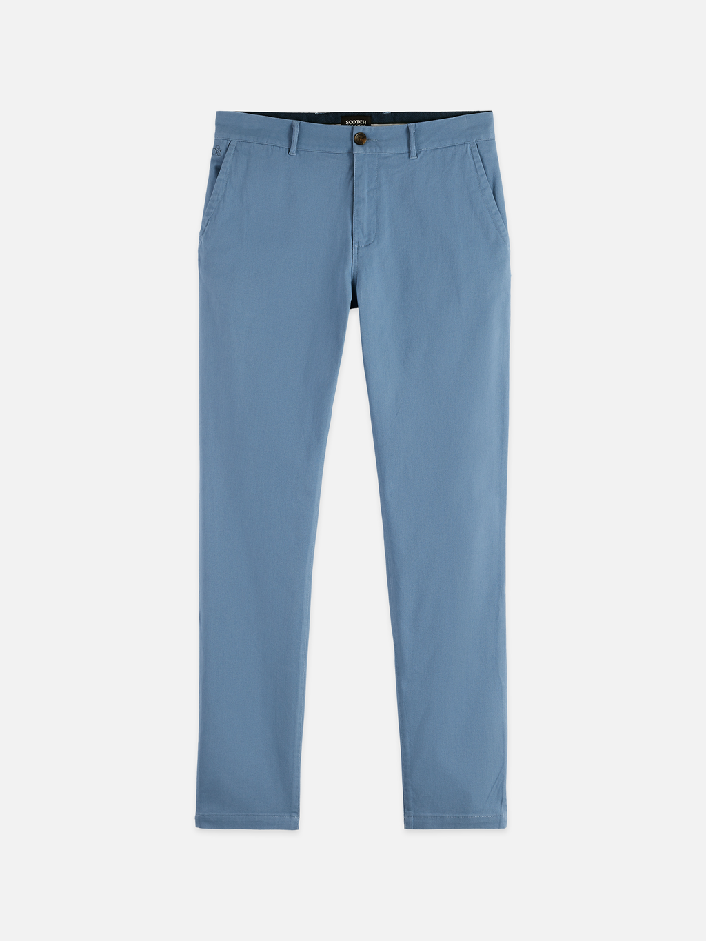 Seasonal core Stuart stretch cotton blend twill chino