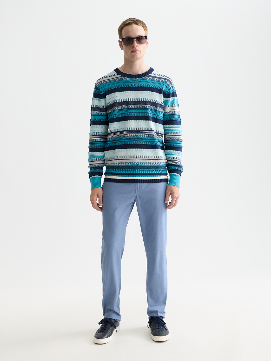 Seasonal core Mott stretch cotton blend twill chino