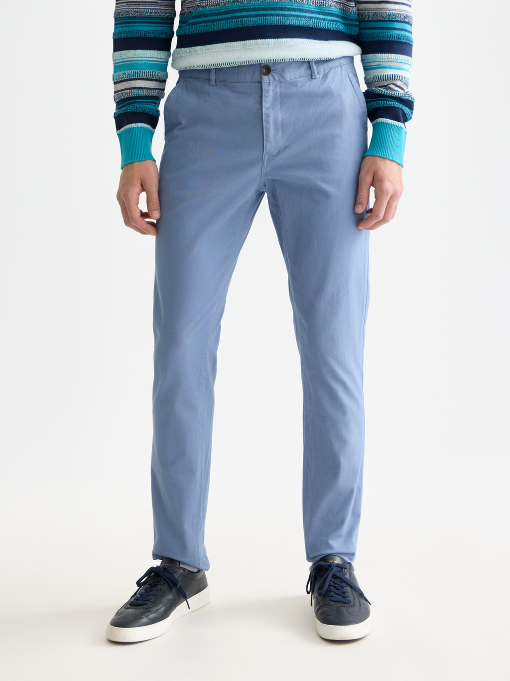 Seasonal core Mott stretch cotton blend twill chino