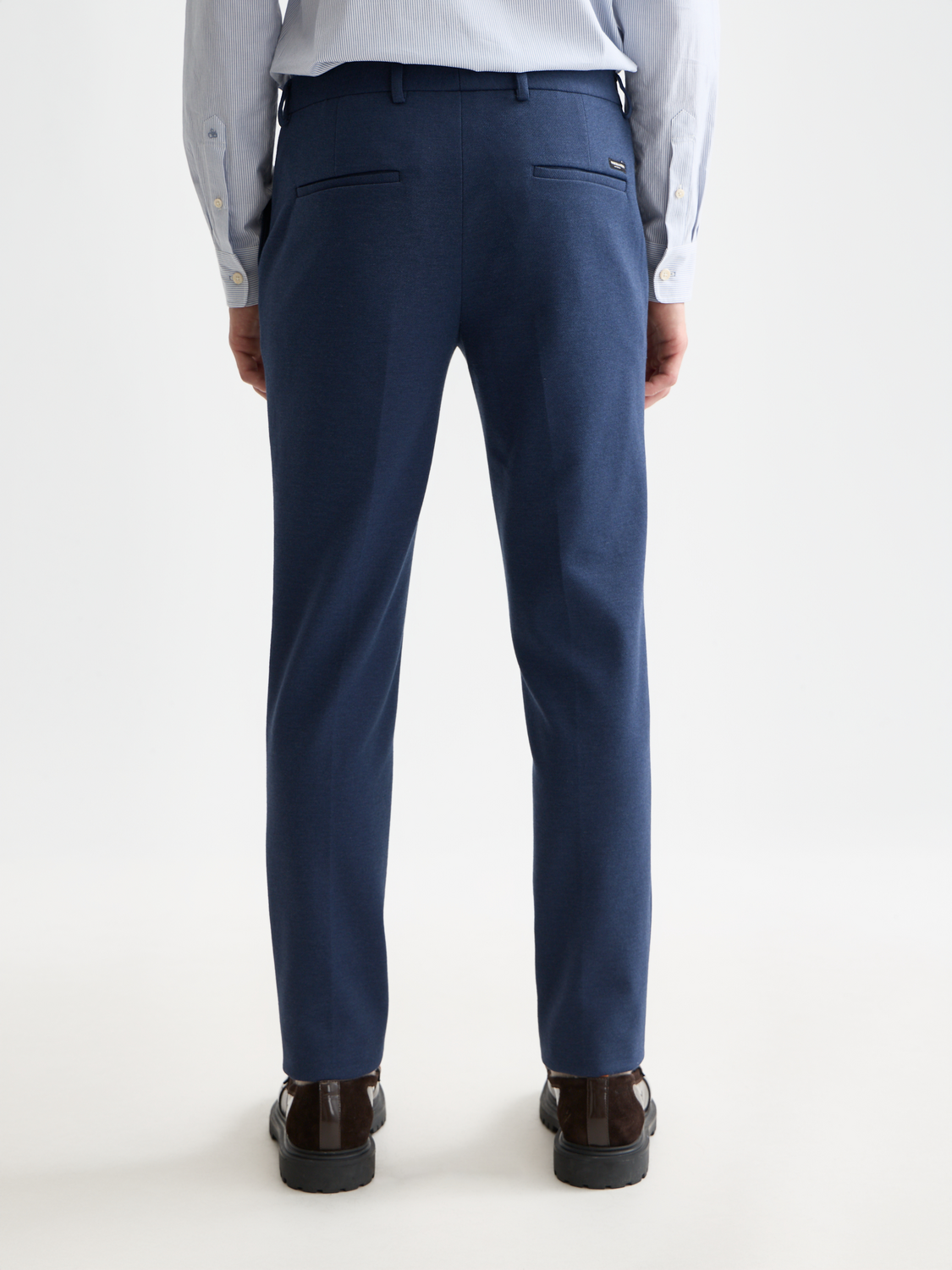 Seasonal Essentials Mott tailored cotton blend jersey chino – Scotch & Soda  Amsterdam