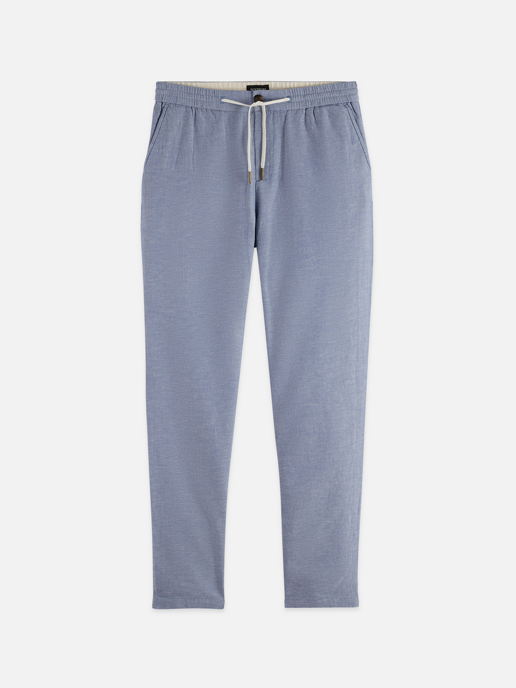 Seasonal Essentials Warren cotton linen jogger - OCEANA