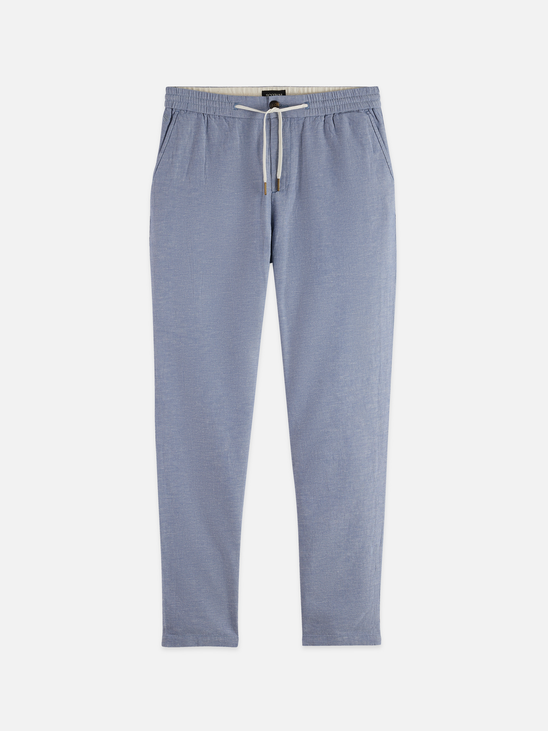 Seasonal Essentials Warren cotton linen jogger - OCEANA