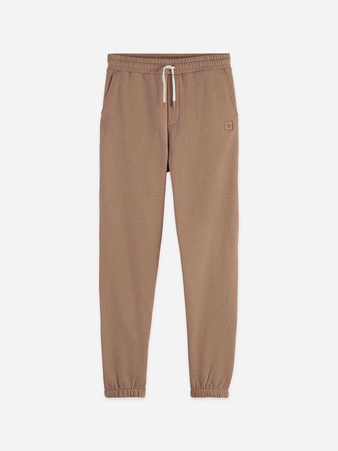Seasonal Essentials logo badge regular sweatpants - AMPHORA