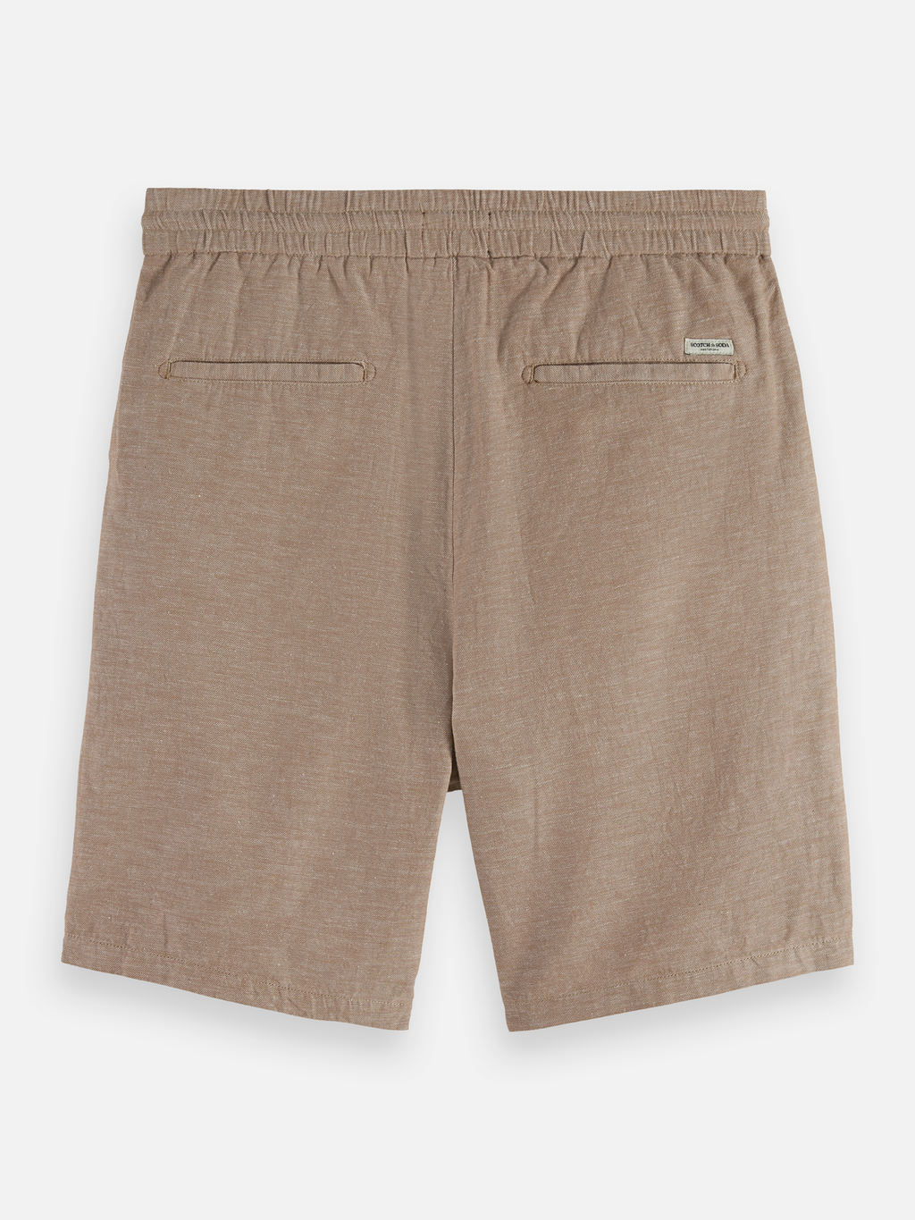 Seasonal Essentials Fave cotton linen chino shorts - AMPHORA