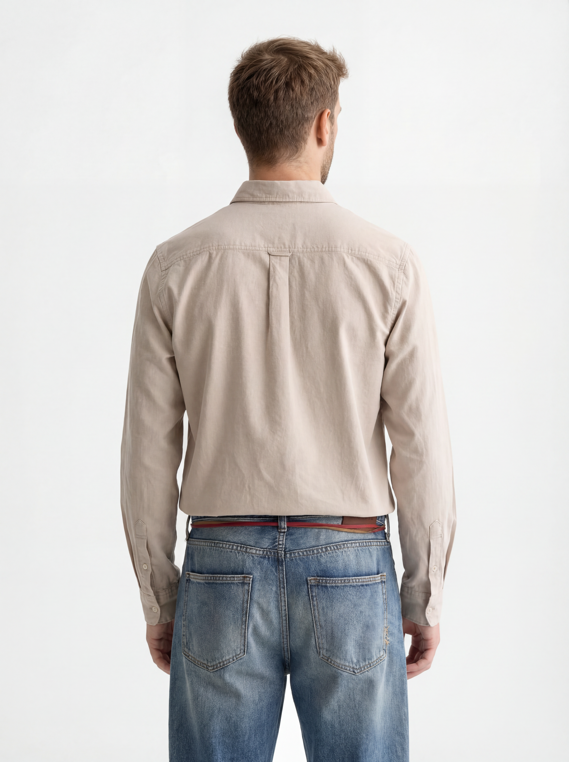 Seasonal Essentials solid oxford shirt