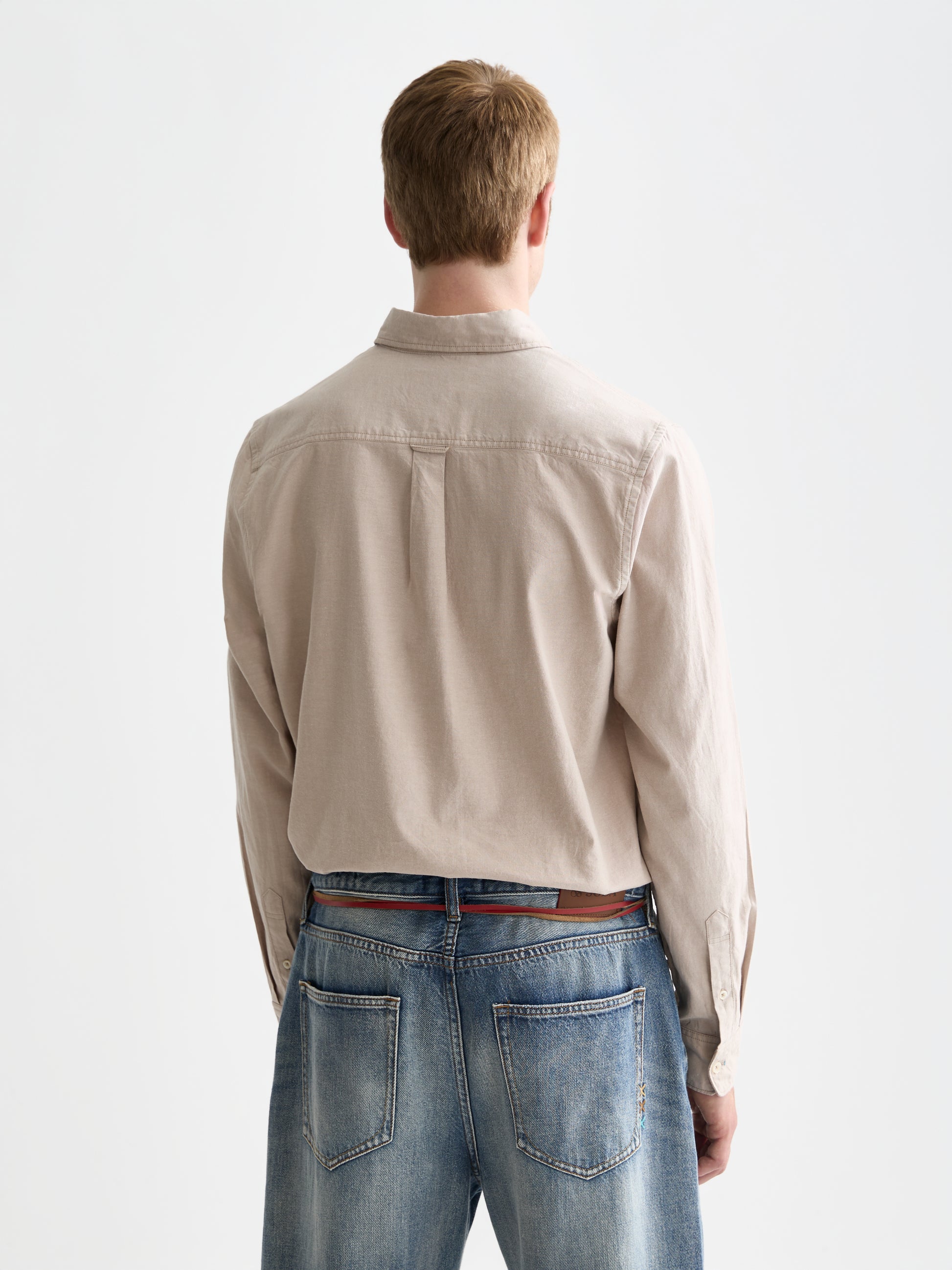 Seasonal Essentials solid oxford shirt - AMPHORA