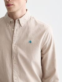Seasonal Essentials solid oxford shirt - AMPHORA