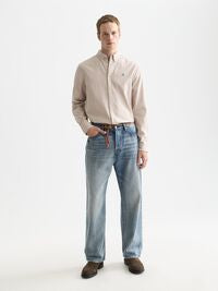 Seasonal Essentials solid oxford shirt - AMPHORA