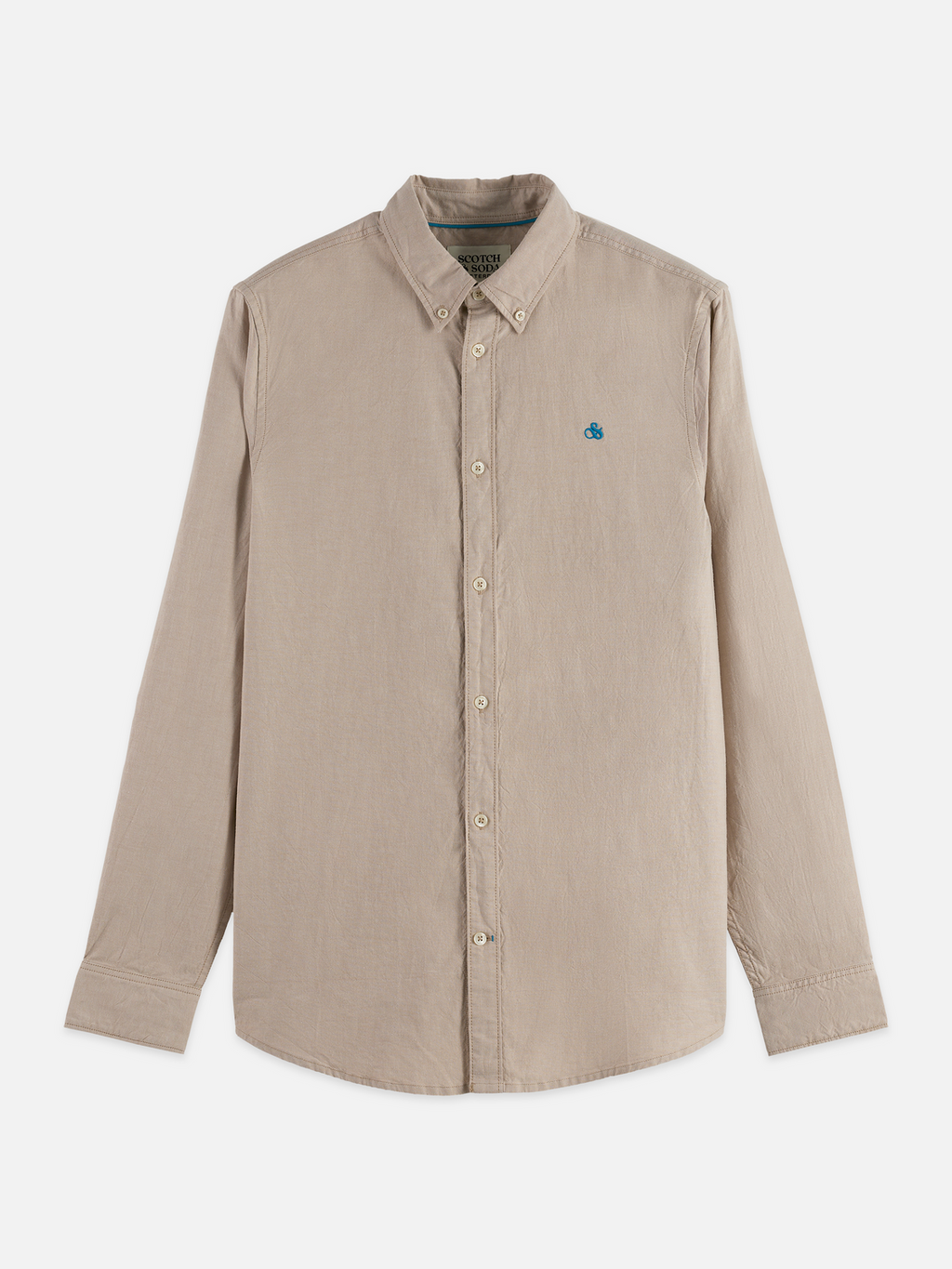 Seasonal core solid oxford regular-fit shirt