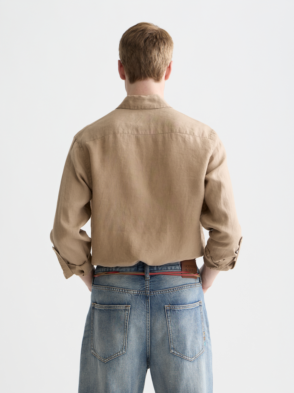 Seasonal Essentials linen shirt - AMPHORA