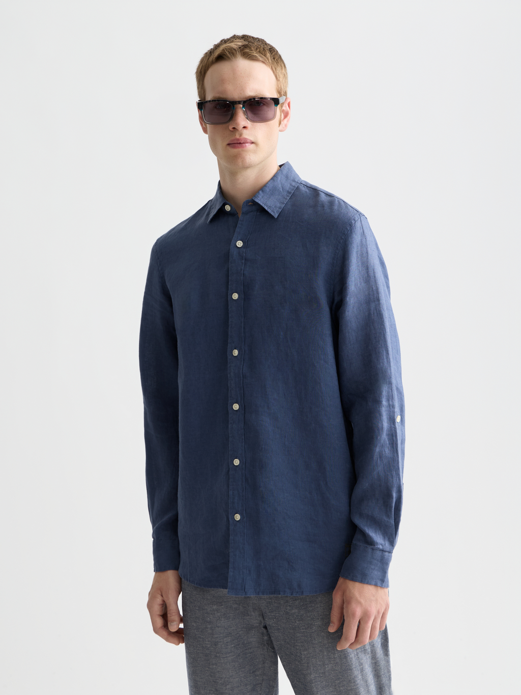 Seasonal Essentials linen shirt