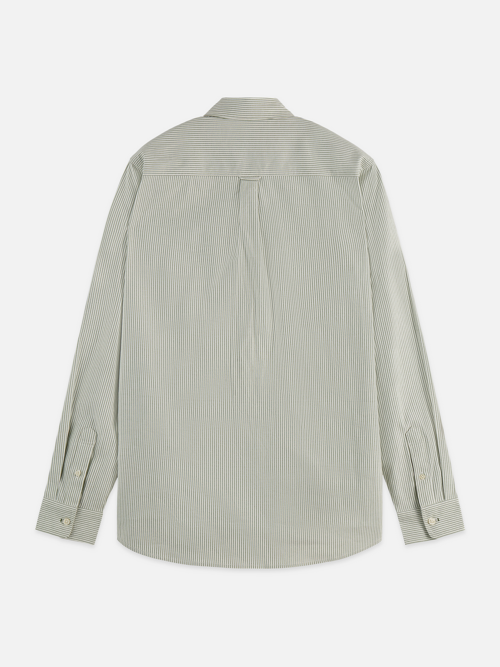Seasonal Essentials striped oxford shirt - GARDEN GREEN STRIPES