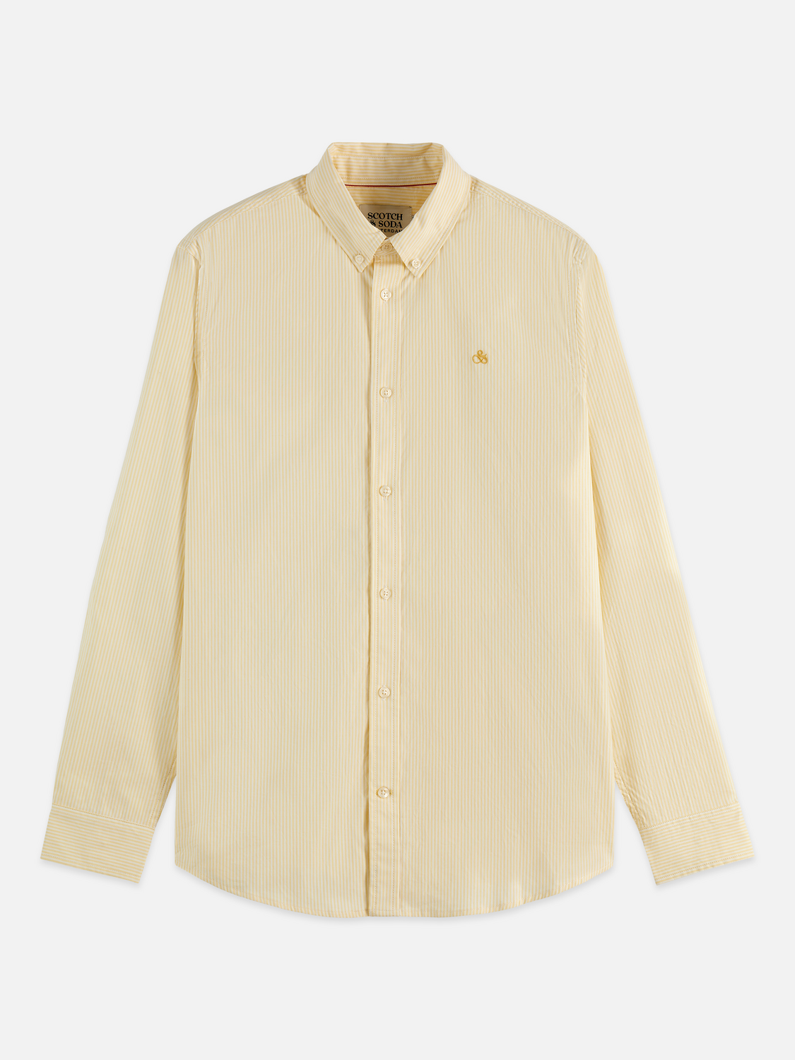 Seasonal Essentials striped oxford shirt - RAFFIA STRIPE